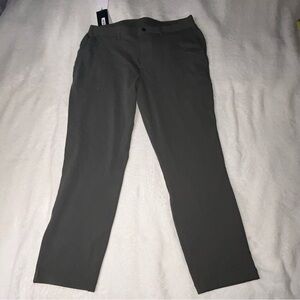 Public Rec Straight Fit Olive Green Performance Pants Mens Size 36 (36x28)